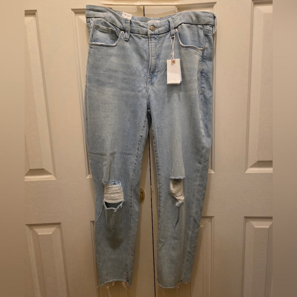 Good American Good 90's Relaxed Jean- size 14/32- NWT 💙 - Picture 3 of 9